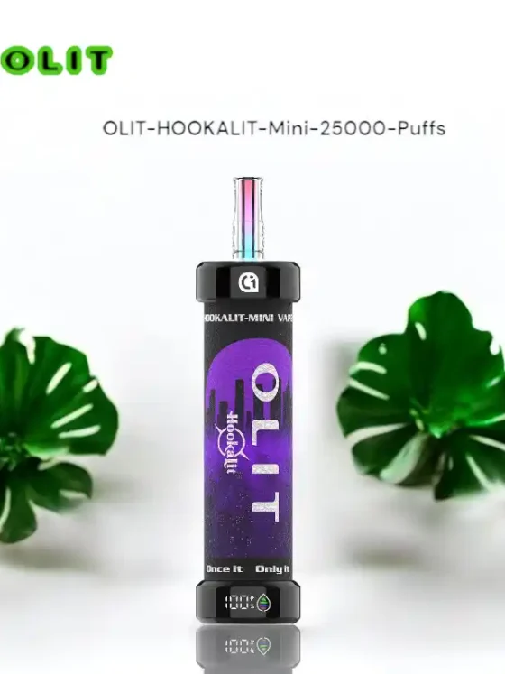 OLIT Hookalit Mini 25000 Puffs Premium Disposable Vape with Mesh Coil and 25mL E-liquid Capacity