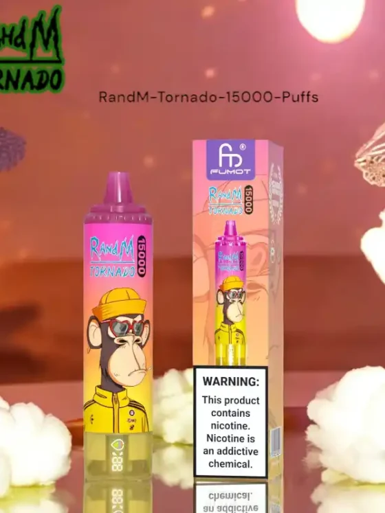 RandM Tornado 15000 Puffs Disposable Vape High-Performance, Rechargeable Device