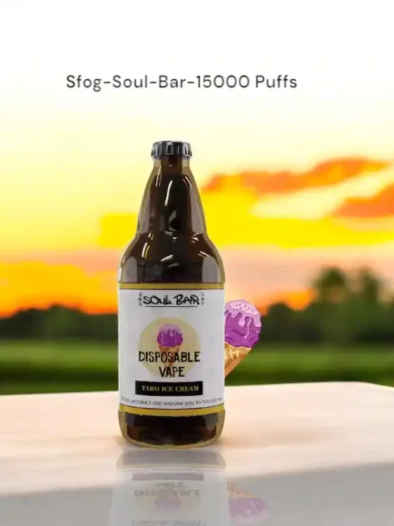 Sfog Soul Bar 15000 Puffs Disposable Vape 25ml E-liquid, 5% Nicotine Strength