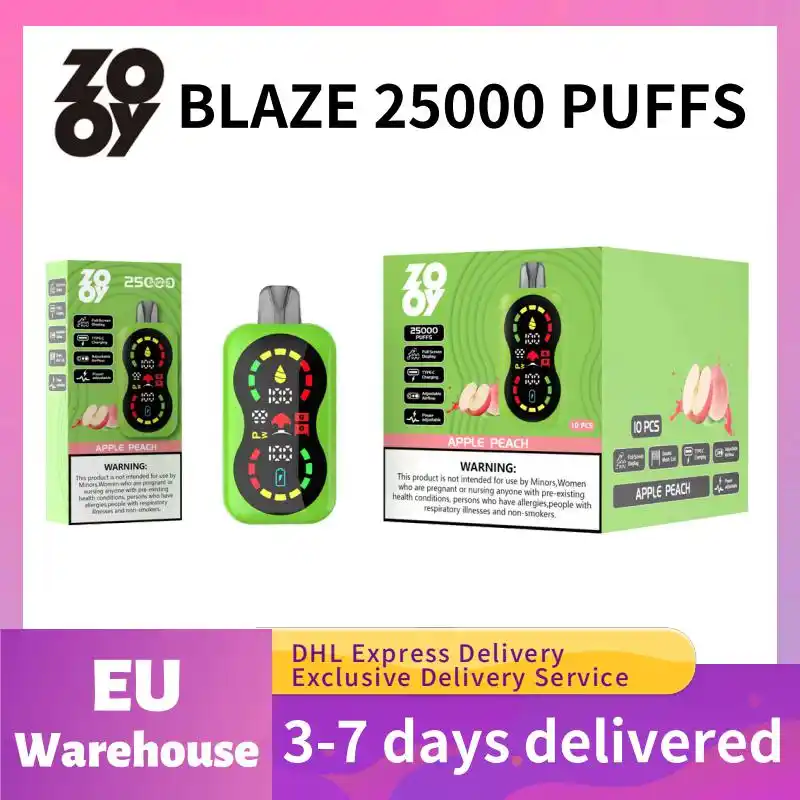 ZOOY Blaze 25000 Puffs Disposable Vape Triple Flavor Experience with Exceptional Performance (5) ZOOY Blaze 25000 Puffs Disposable Vape Triple Flavor Experience with Exceptional Performance (5)