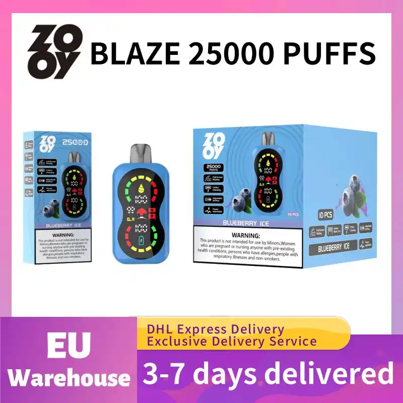 ZOOY Blaze 25000 Puffs Disposable Vape Triple Flavor Experience with Exceptional Performance (9) ZOOY Blaze 25000 Puffs Disposable Vape Triple Flavor Experience with Exceptional Performance (9)